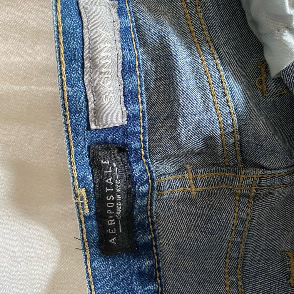 Aeropostale Women’s Blue Skinny Jeans